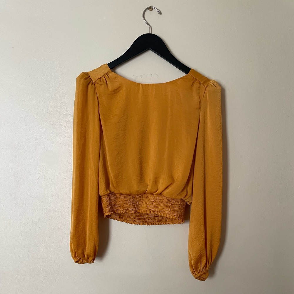 ASTR Satin Blouse